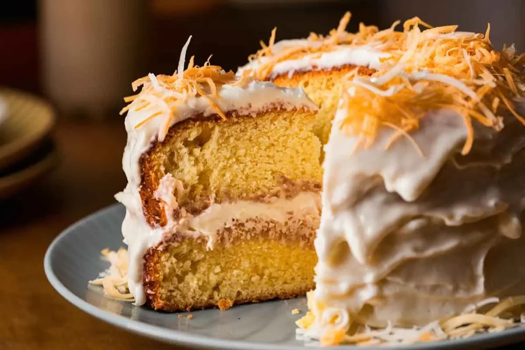 Preparing Your White Chocolate Coconut Bundt Cake