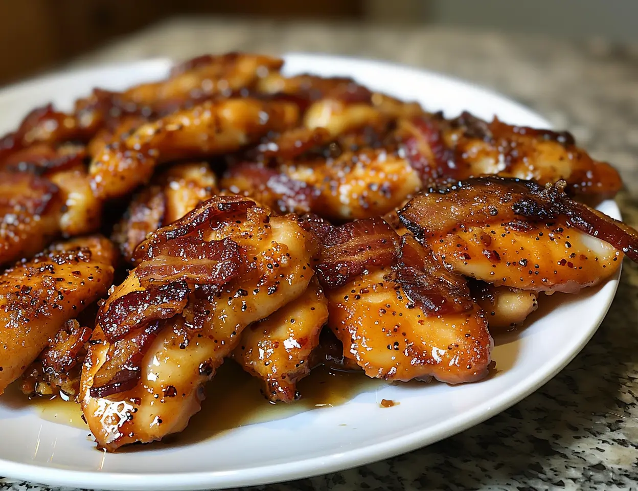 Bacon Brown Sugar Chicken Tenders