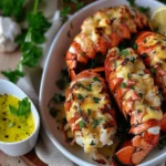 Lemon Garlic Lobster Tails
