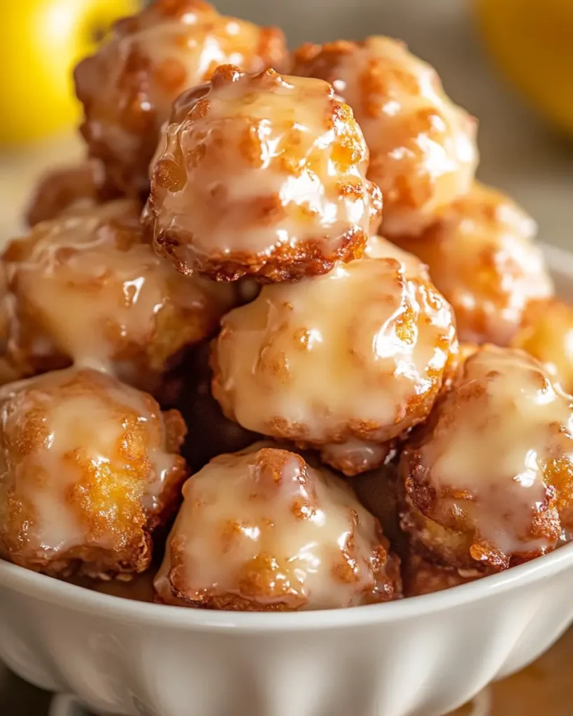 Apple Fritter Bites