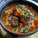 Beef and Barley Soup Recipe