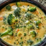 Broccoli Cheese Soup for the Crock Pot