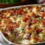 Chicken Bacon Ranch Casserole