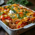 Chicken Fajita Casserole