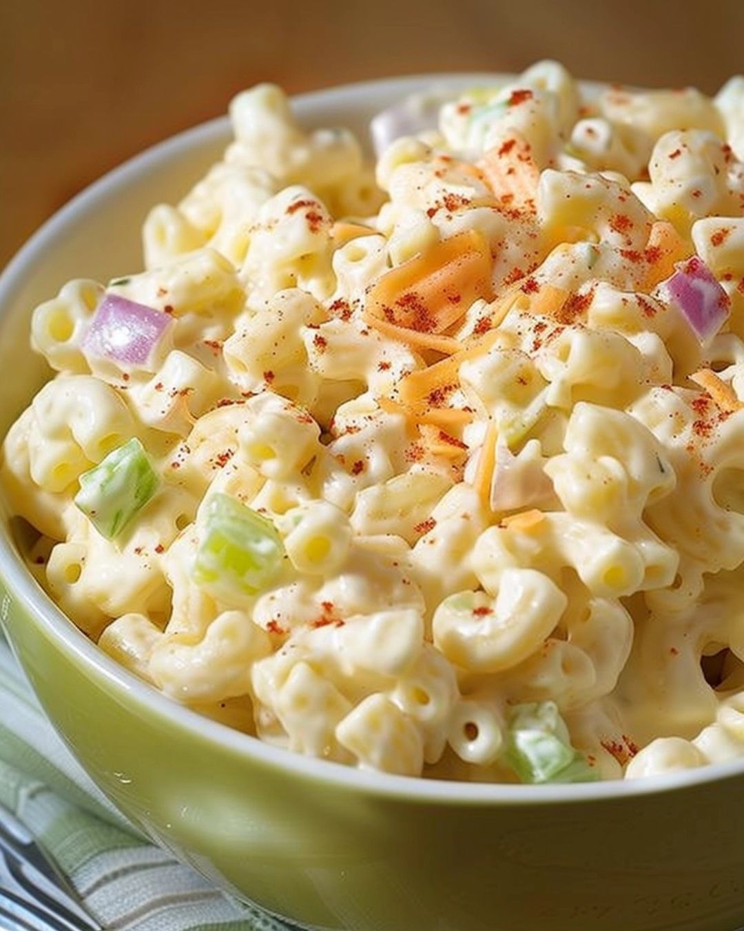 Classic Creamy Macaroni Salad