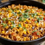 Easy One Pot Mexican Rice Casserole