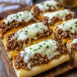 Garlic Bread Sloppy Joes