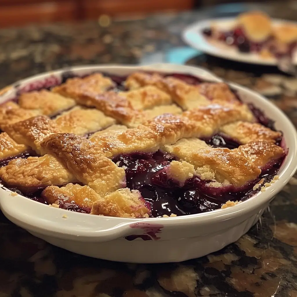 Juicy Blackberry Cobbler Delight