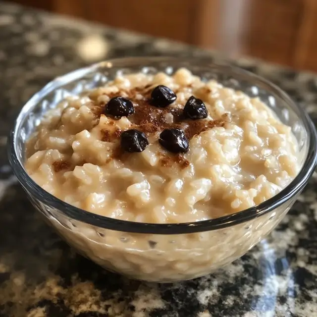 Old Fashioned Rice Pudding