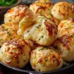 Pillsbury Biscuit Garlic Butter Cheese Bombs