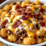 Bacon Cheeseburger Tater Tot Casserole