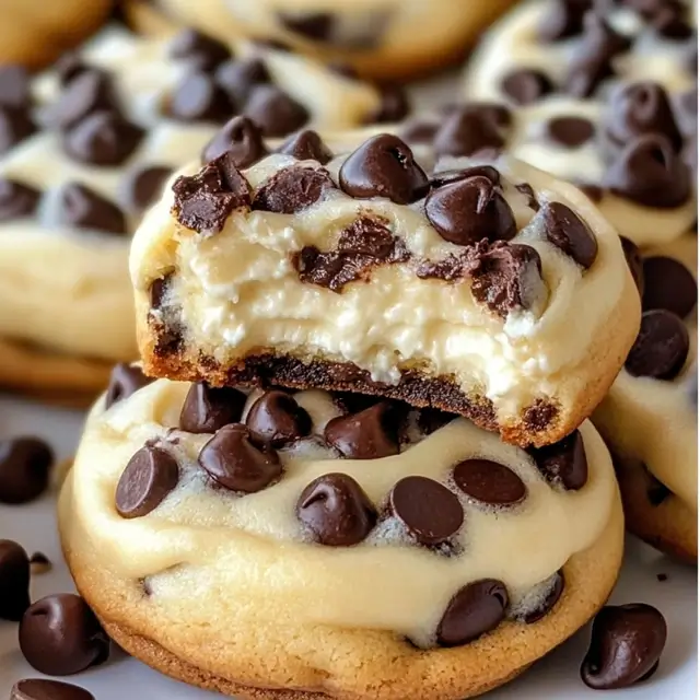 Chocolate Chip Cheesecake Cookies Recipe