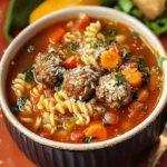 Italian Meatball Soup Recipe