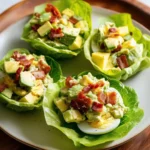 Avocado Bacon Egg Salad Lettuce