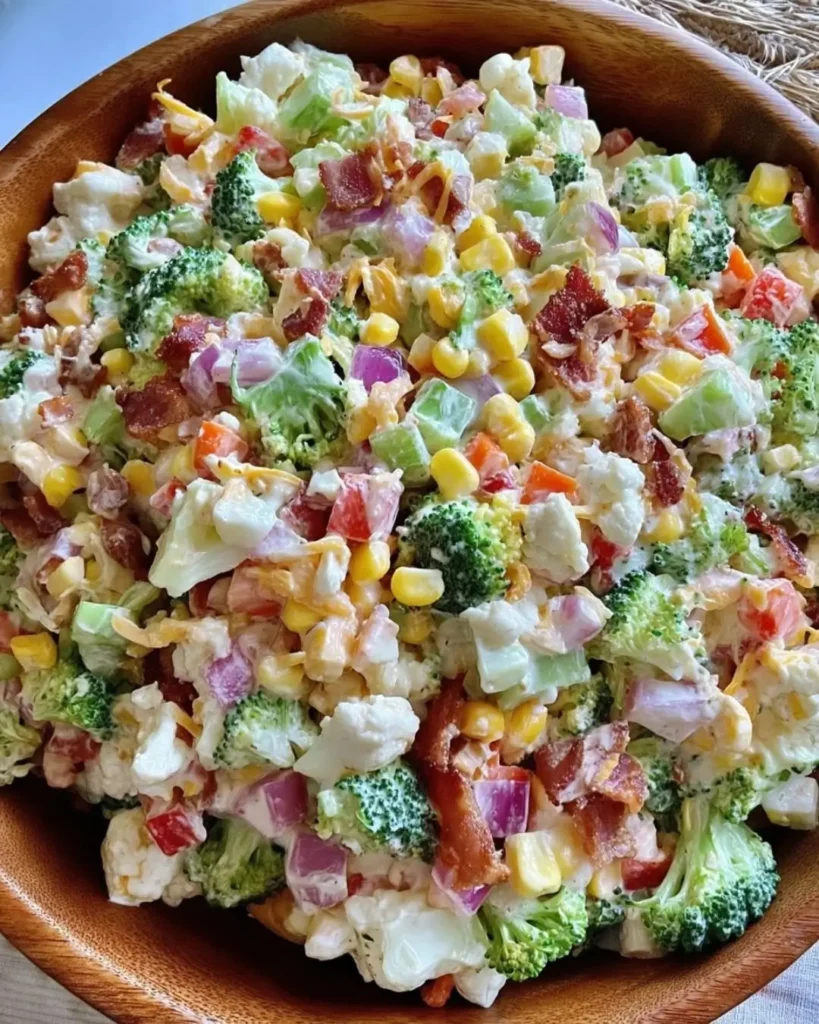 How to Make Bacon Ranch Chopped Salad