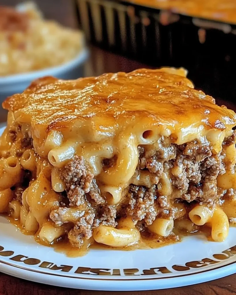 Ingredients for Mac and Cheese Meatloaf Casserole