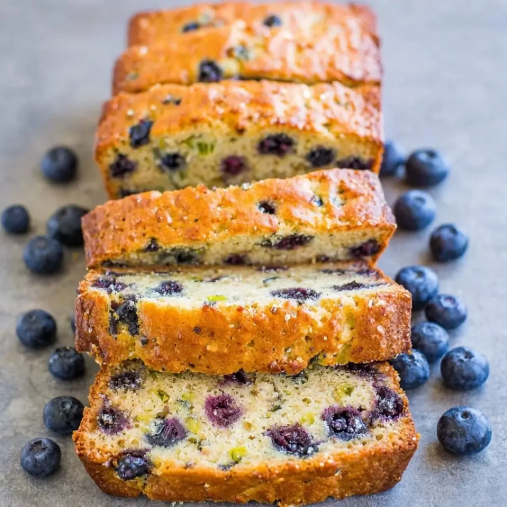 Blueberry Zucchini Bread