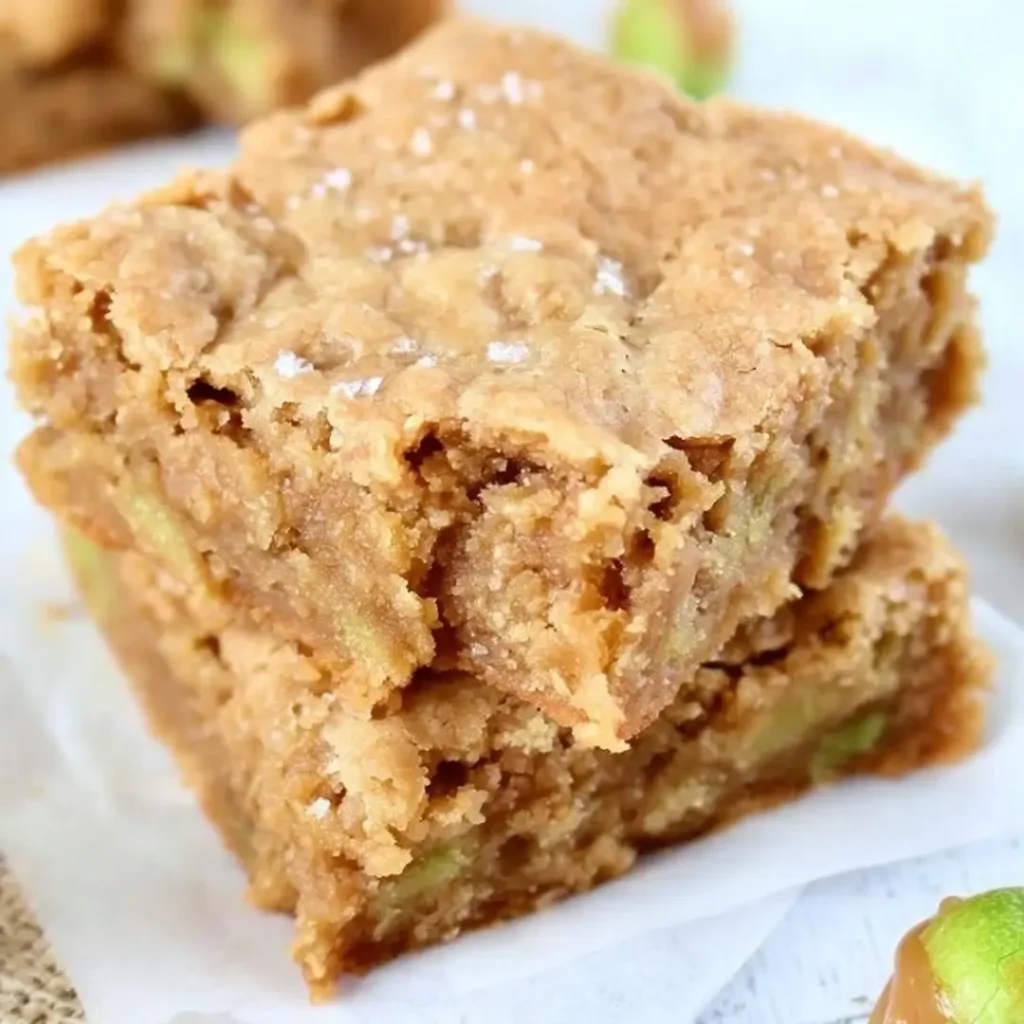 Chewy Butterscotch Zucchini Blondies
