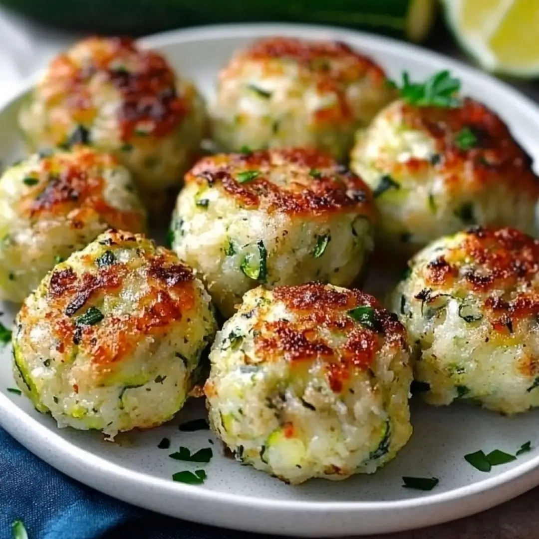 Easy Zucchini Garlic Bites