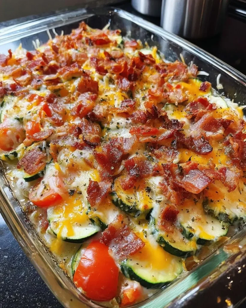 How to Make Loaded Zucchini Bake
