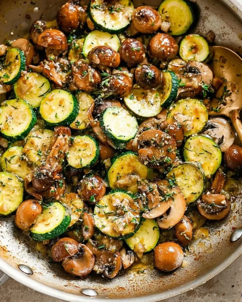 How to Make Skillet Zucchini and Mushrooms