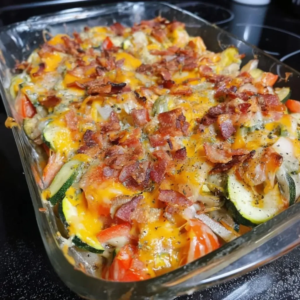 Loaded Zucchini Bake