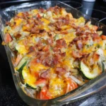 Loaded Zucchini Bake