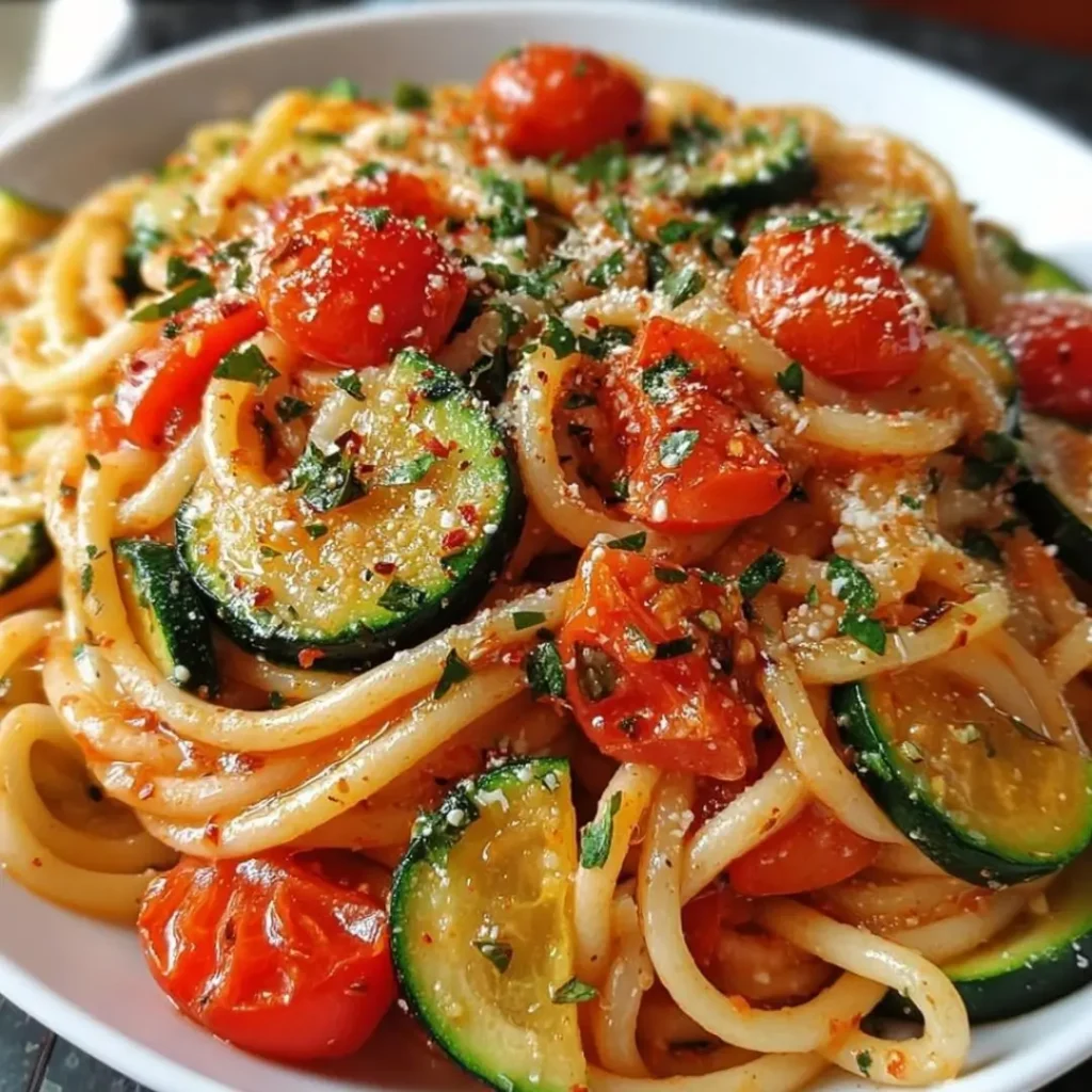 Tomato Zucchini Pasta