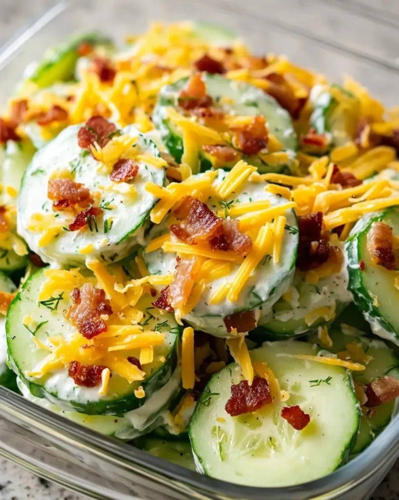 Why You’ll Love This Cucumber Cheddar Bacon Snack