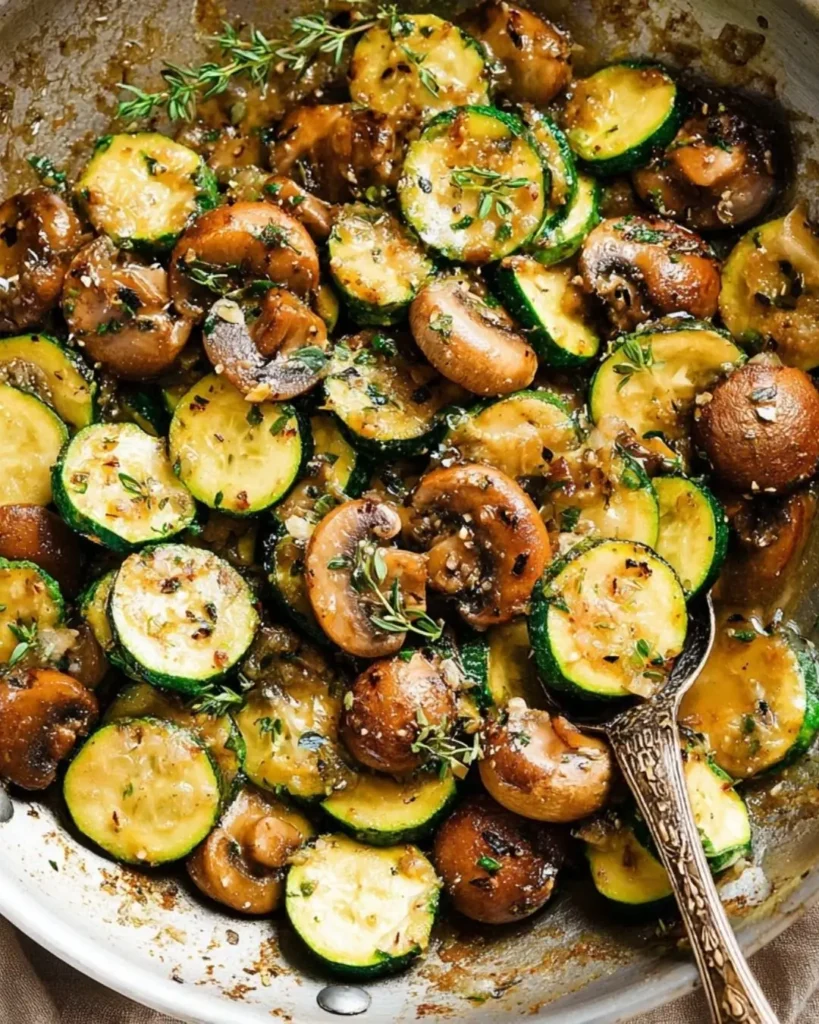Why You’ll Love This Skillet Zucchini and Mushrooms